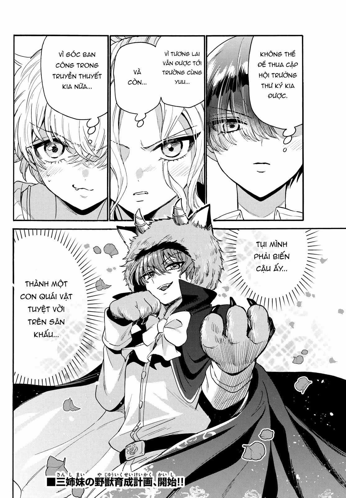 Ba Chị Em Nhà Mikadono Dễ Đối Phó Thật Đấy Chương 165 trang 16