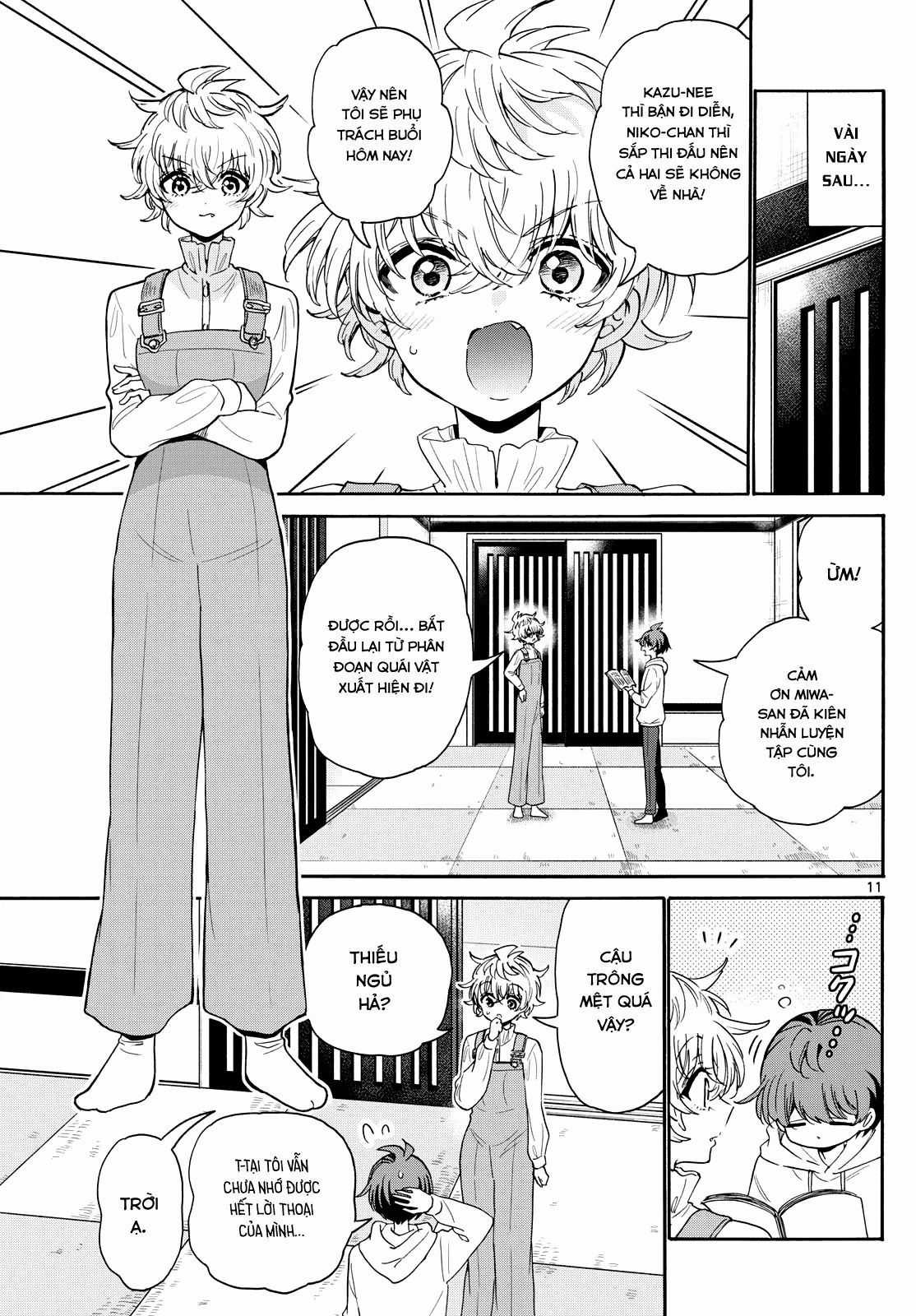 Ba Chị Em Nhà Mikadono Dễ Đối Phó Thật Đấy Chương 166 trang 11