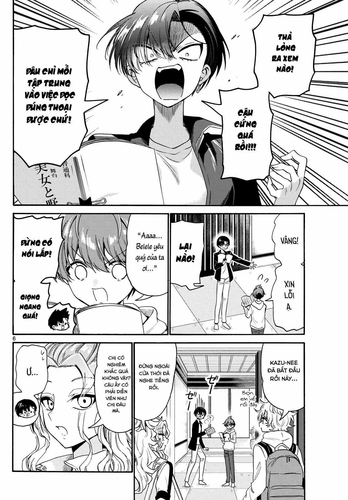 Ba Chị Em Nhà Mikadono Dễ Đối Phó Thật Đấy Chương 166 trang 6