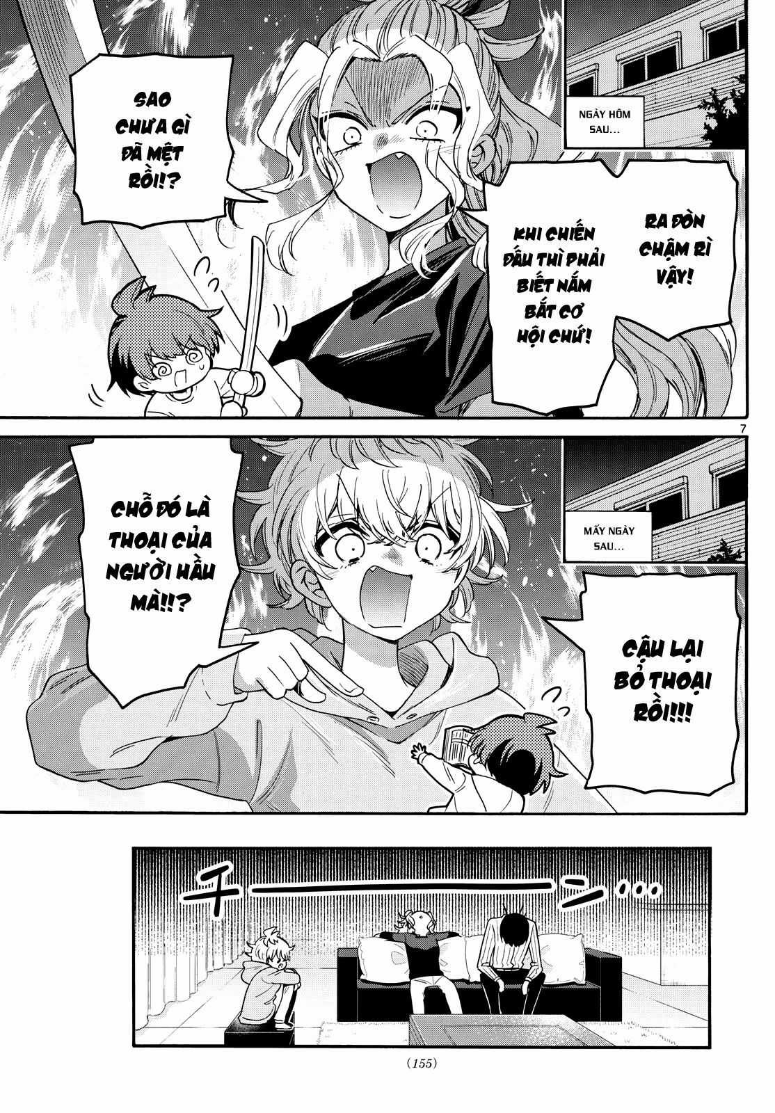 Ba Chị Em Nhà Mikadono Dễ Đối Phó Thật Đấy Chương 166 trang 7