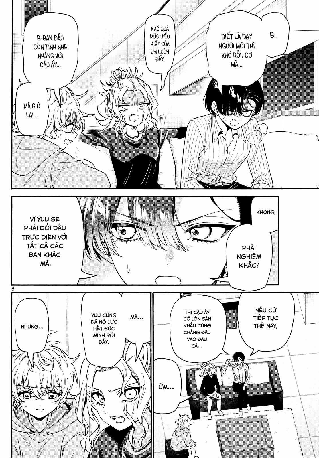 Ba Chị Em Nhà Mikadono Dễ Đối Phó Thật Đấy Chương 166 trang 8