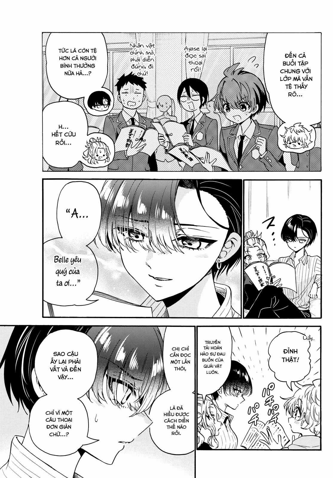 Ba Chị Em Nhà Mikadono Dễ Đối Phó Thật Đấy Chương 166 trang 9