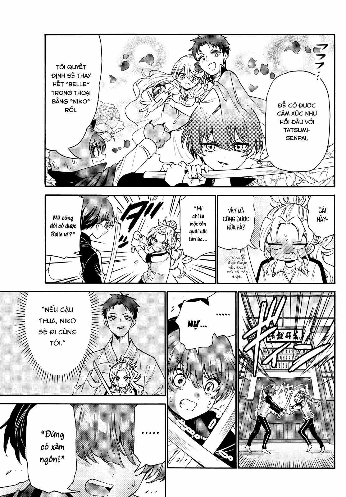 Ba Chị Em Nhà Mikadono Dễ Đối Phó Thật Đấy Chương 168 trang 9