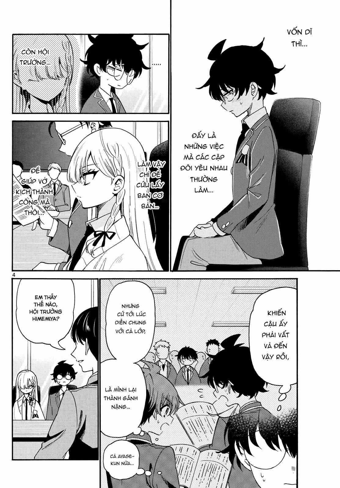 Ba Chị Em Nhà Mikadono Dễ Đối Phó Thật Đấy Chương 169 trang 4