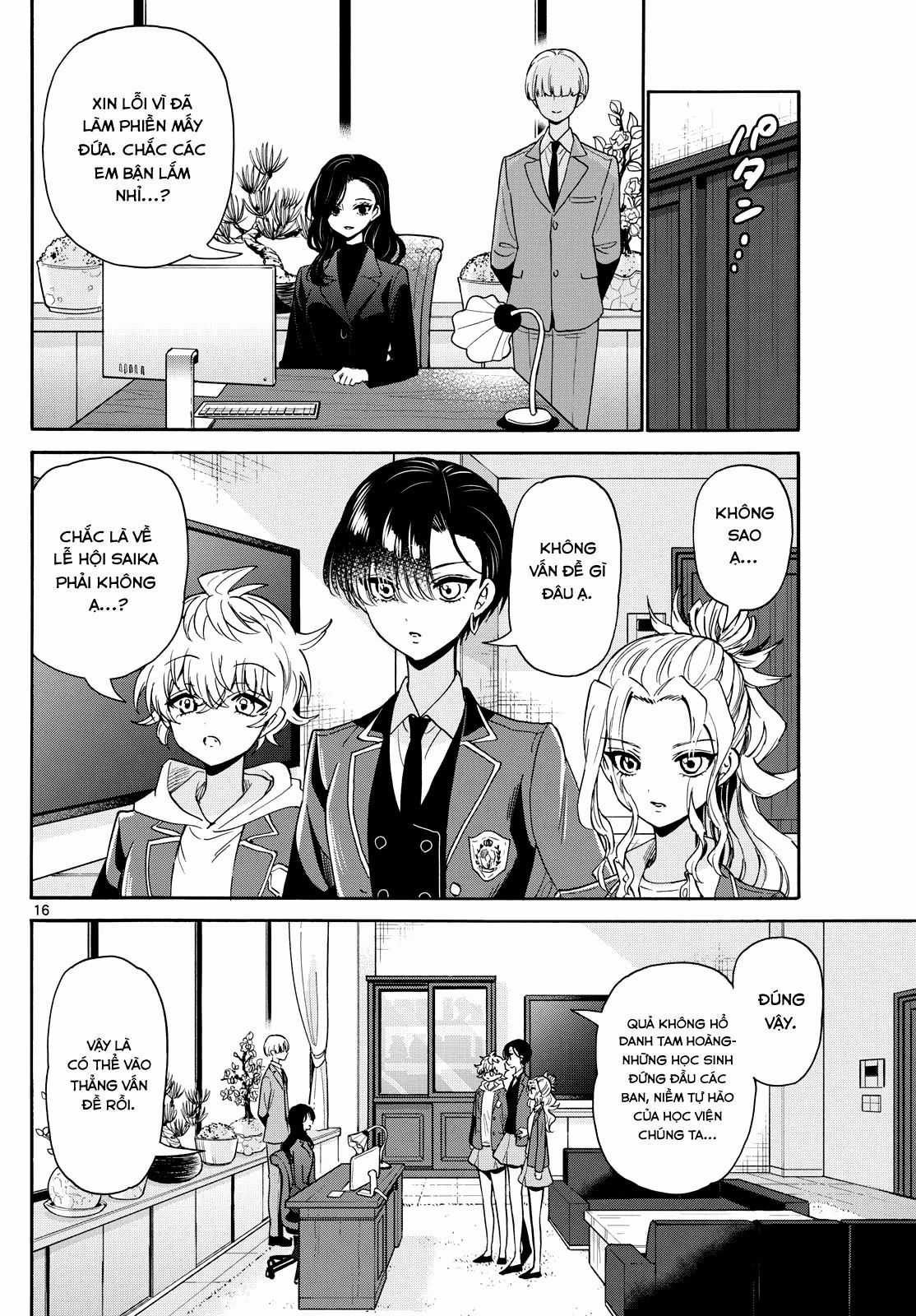 Ba Chị Em Nhà Mikadono Dễ Đối Phó Thật Đấy Chương 170 trang 16