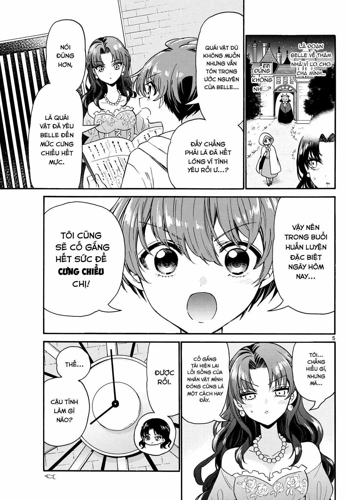 Ba Chị Em Nhà Mikadono Dễ Đối Phó Thật Đấy Chương 170 trang 5