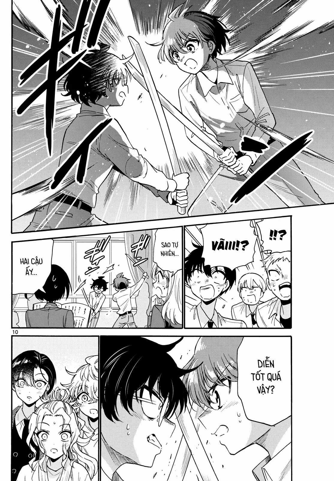 Ba Chị Em Nhà Mikadono Dễ Đối Phó Thật Đấy Chương 171 trang 10