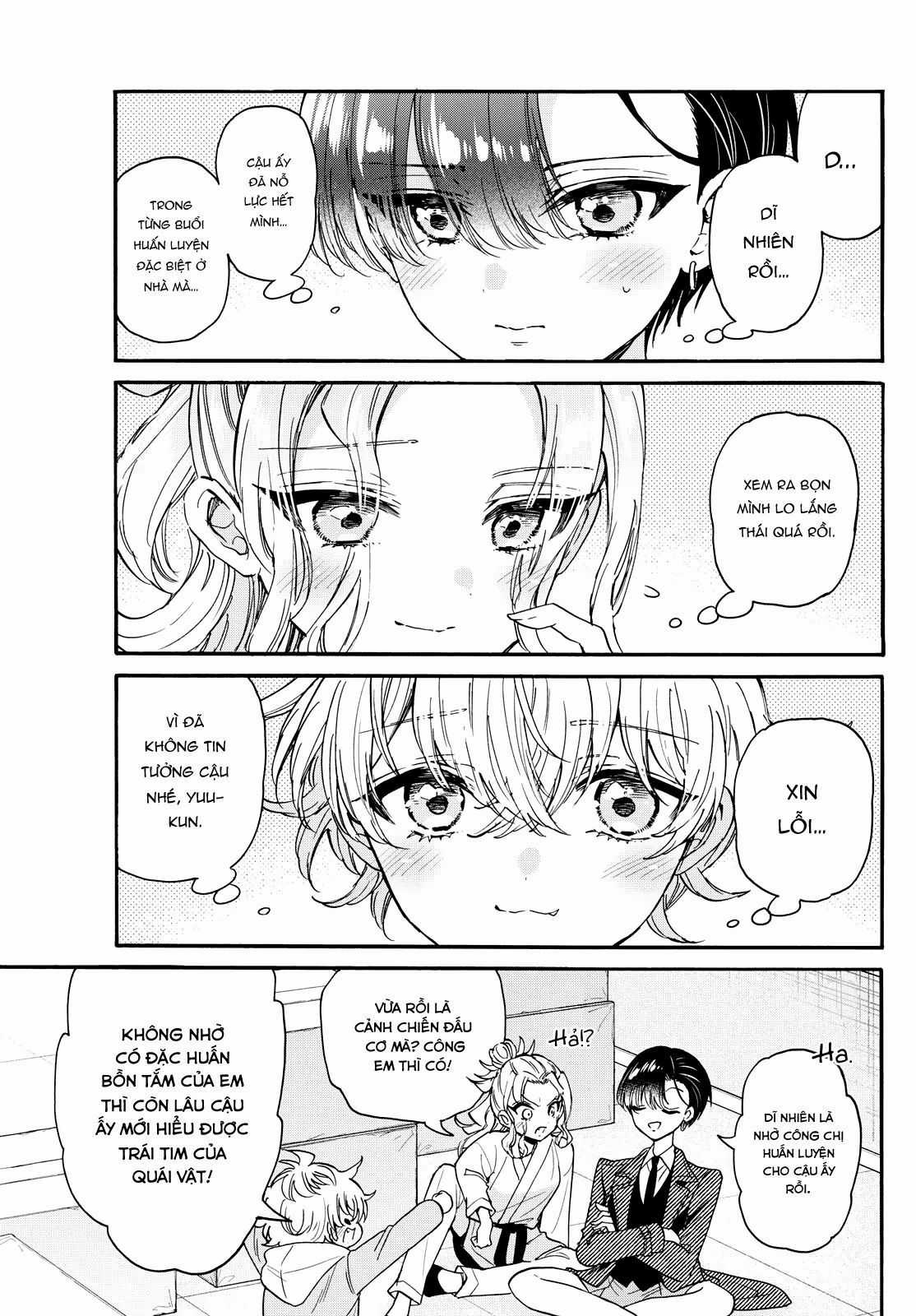 Ba Chị Em Nhà Mikadono Dễ Đối Phó Thật Đấy Chương 171 trang 13