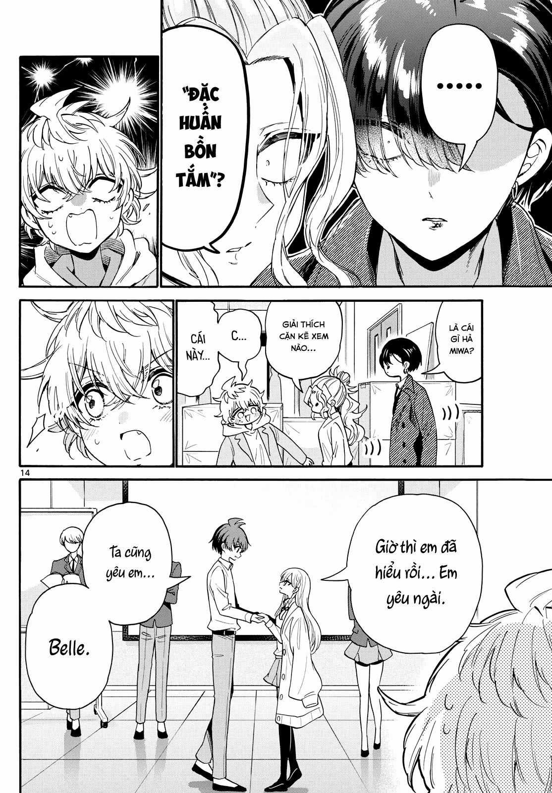 Ba Chị Em Nhà Mikadono Dễ Đối Phó Thật Đấy Chương 171 trang 14