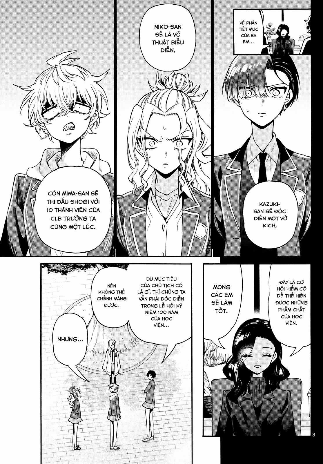 Ba Chị Em Nhà Mikadono Dễ Đối Phó Thật Đấy Chương 171 trang 3