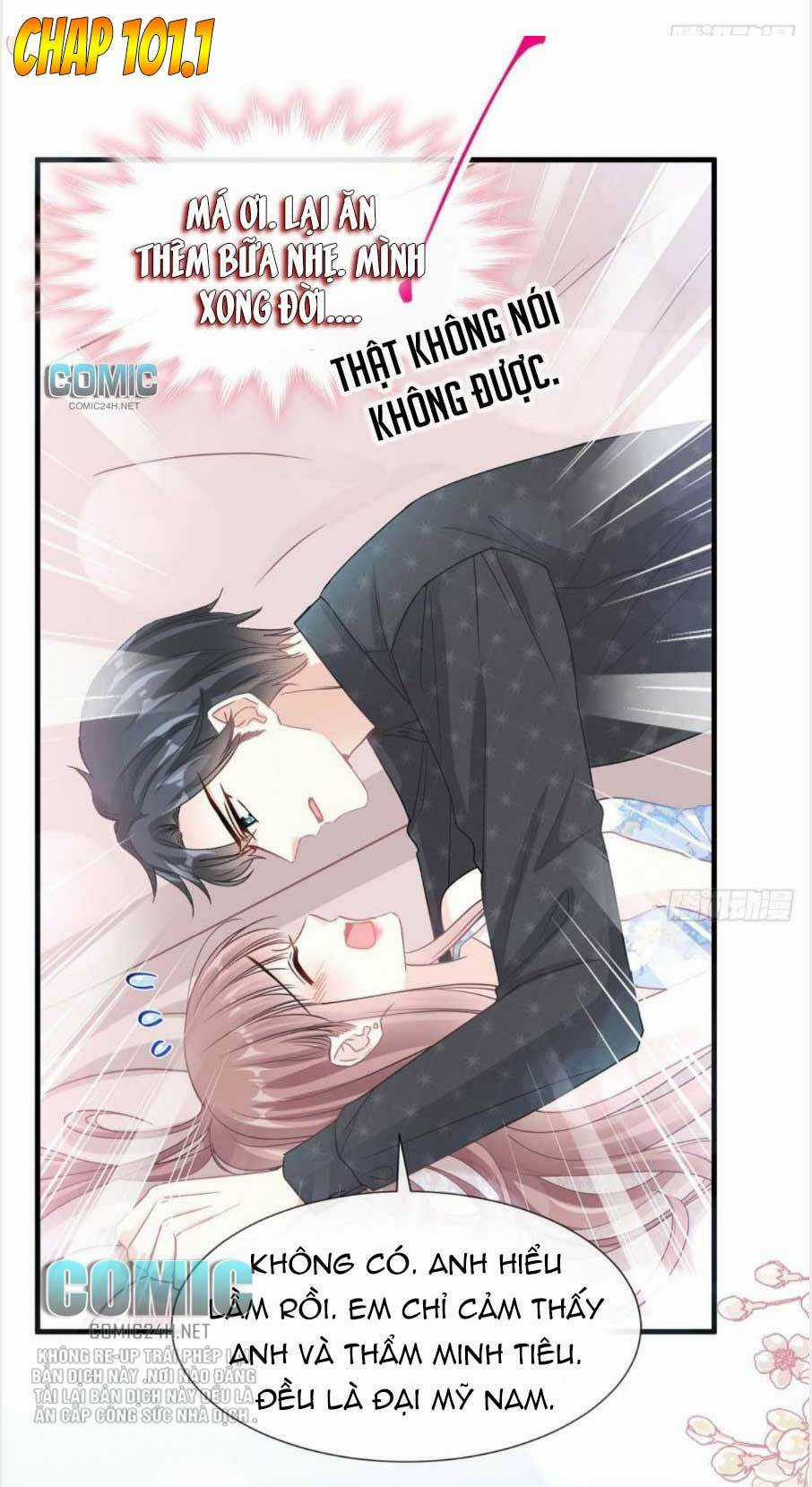 Bá Đạo Tổng Tài Nhẹ Nhàng Yêu Chapter 101.1 trang 1