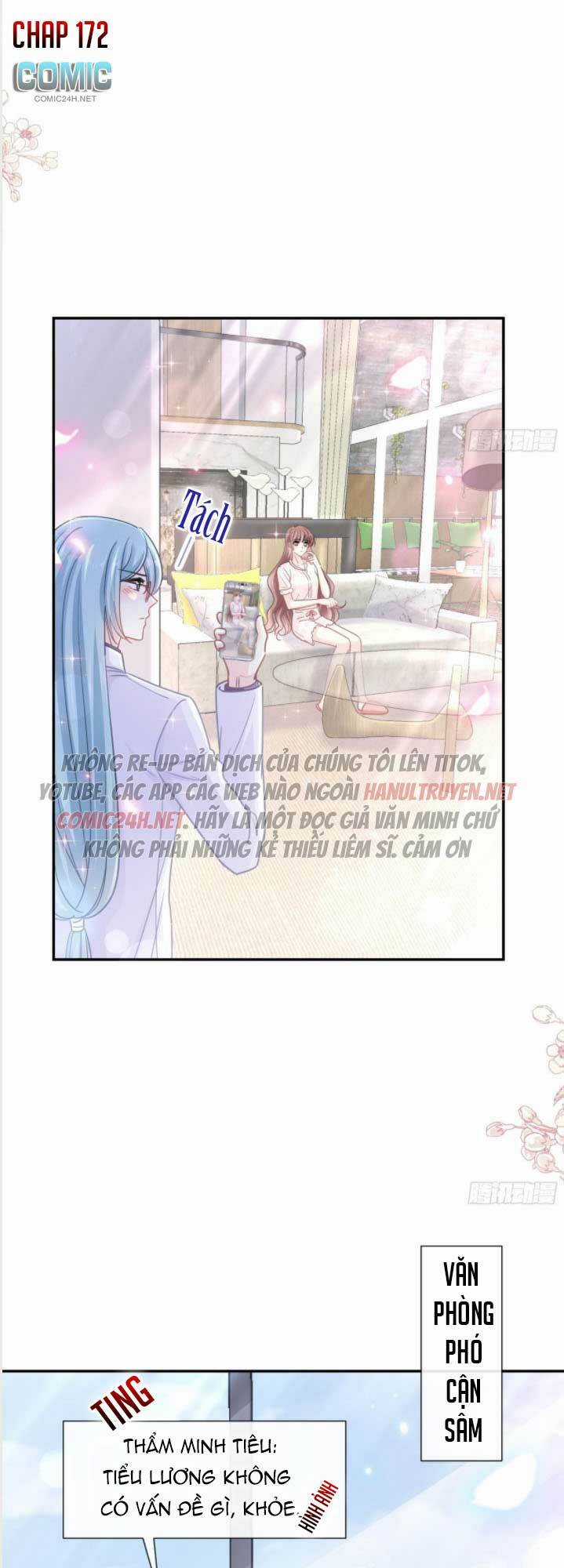 Bá Đạo Tổng Tài Nhẹ Nhàng Yêu Chapter 172 trang 1