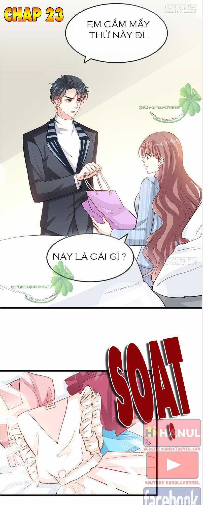 Bá Đạo Tổng Tài Nhẹ Nhàng Yêu Chapter 23 trang 1
