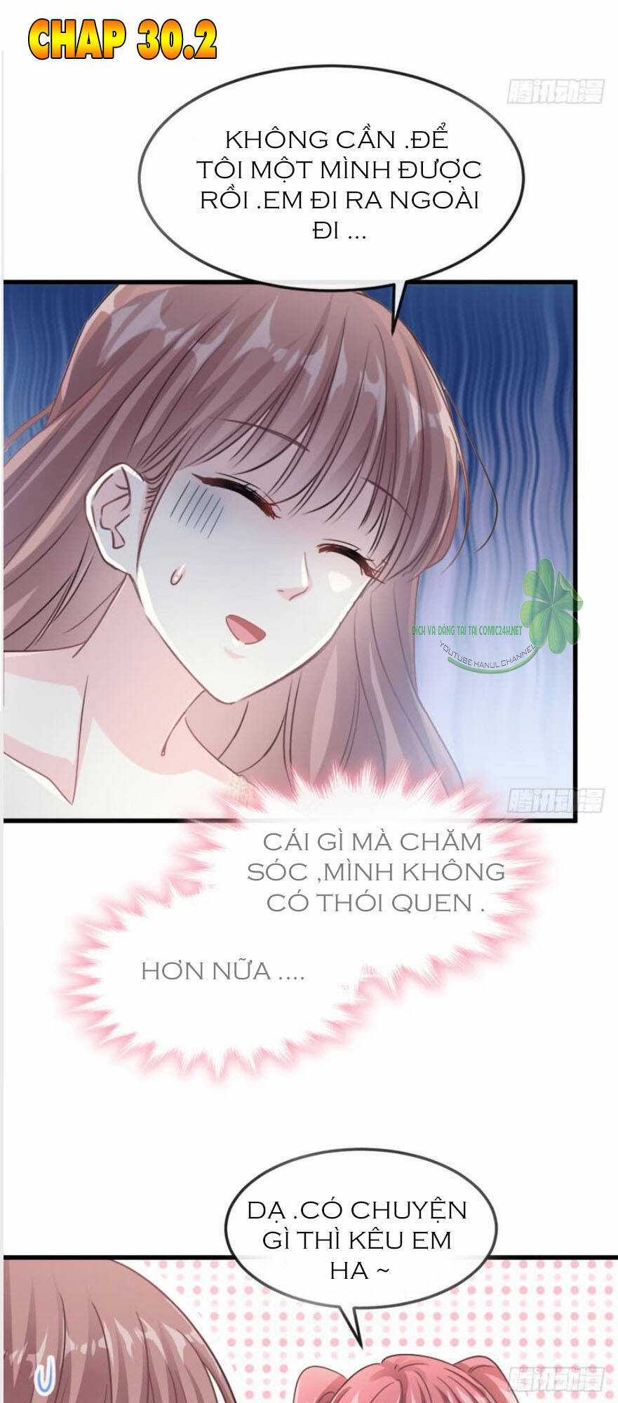 Bá Đạo Tổng Tài Nhẹ Nhàng Yêu Chapter 30.2 trang 1