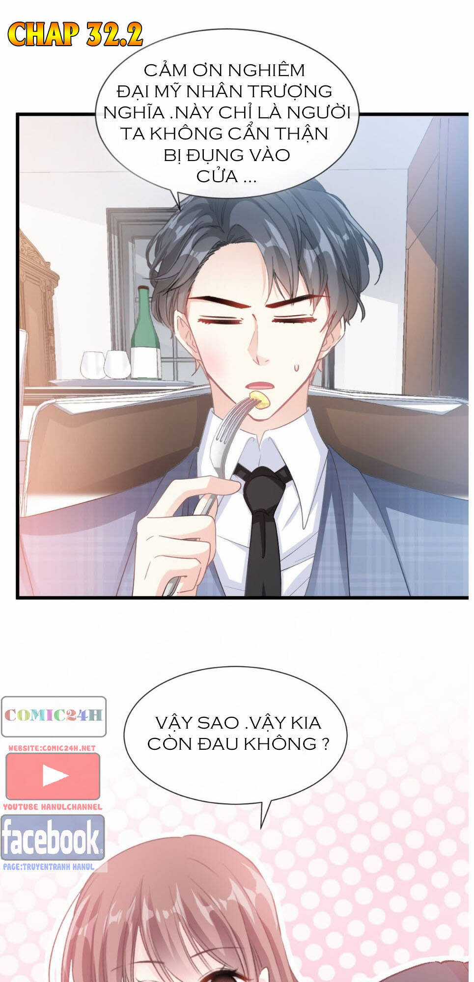 Bá Đạo Tổng Tài Nhẹ Nhàng Yêu Chapter 32.2 trang 1