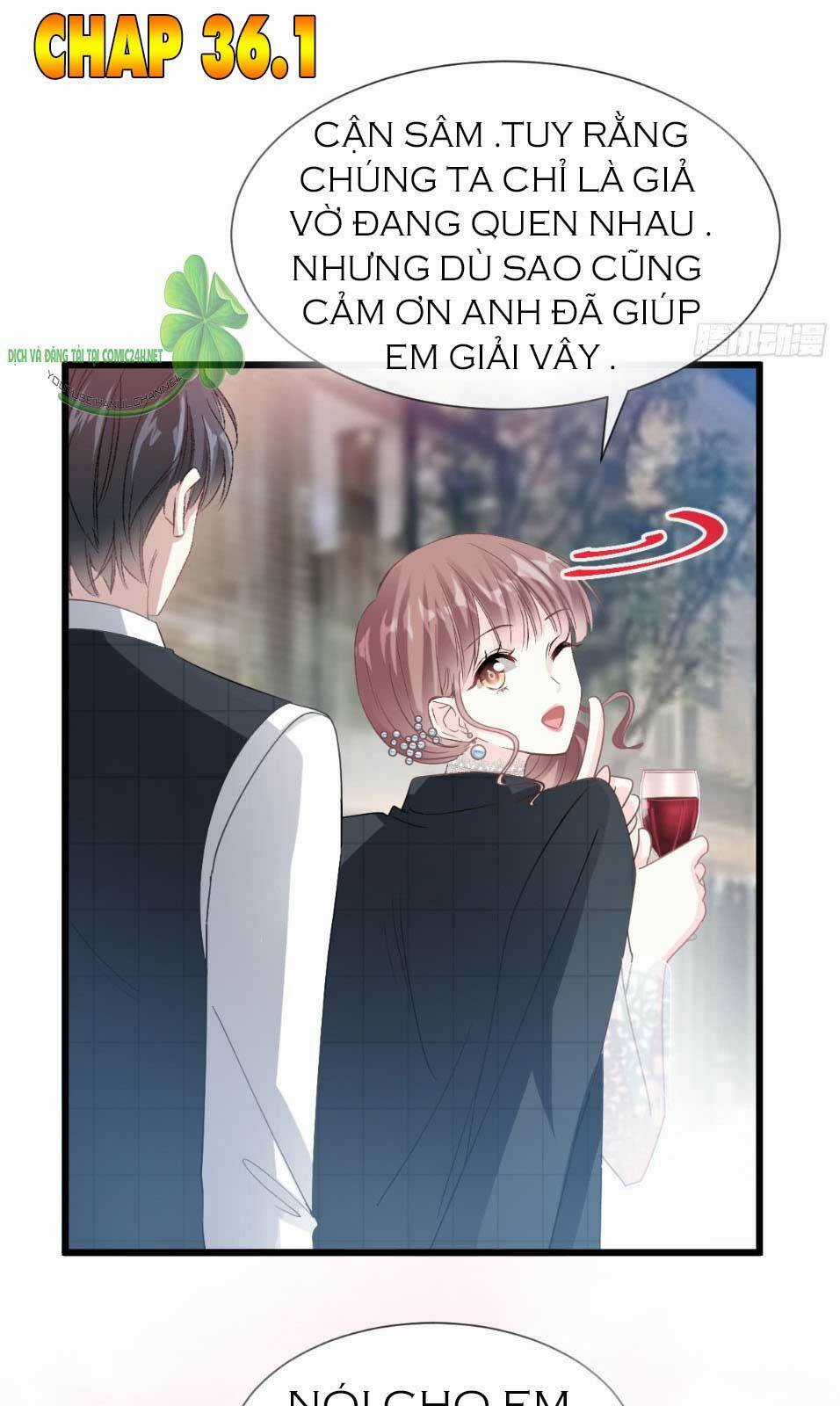 Bá Đạo Tổng Tài Nhẹ Nhàng Yêu Chapter 36.1 trang 1