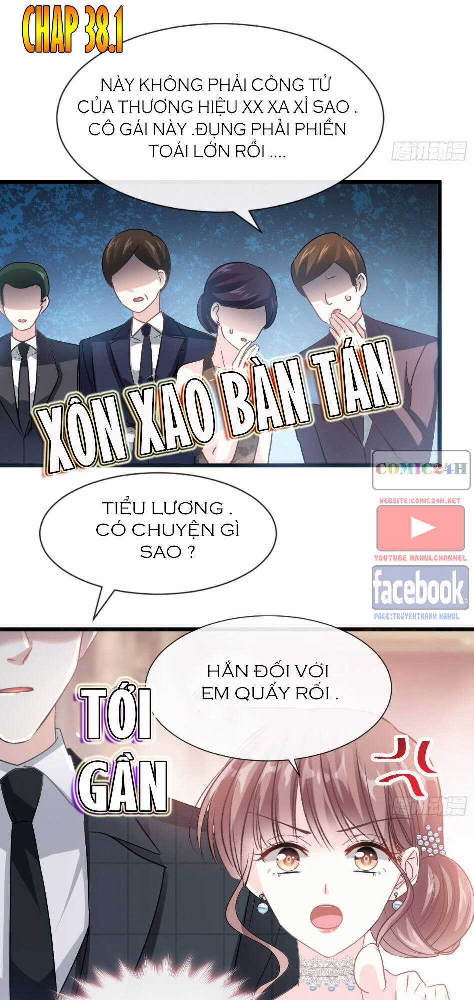 Bá Đạo Tổng Tài Nhẹ Nhàng Yêu Chapter 38.1 trang 1