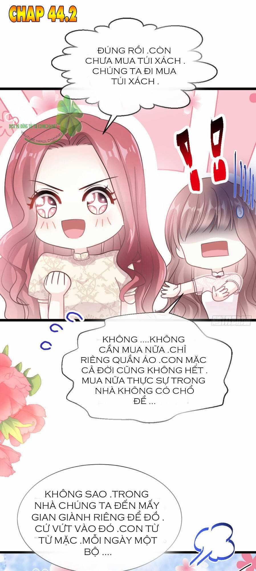Bá Đạo Tổng Tài Nhẹ Nhàng Yêu Chapter 44.2 trang 1