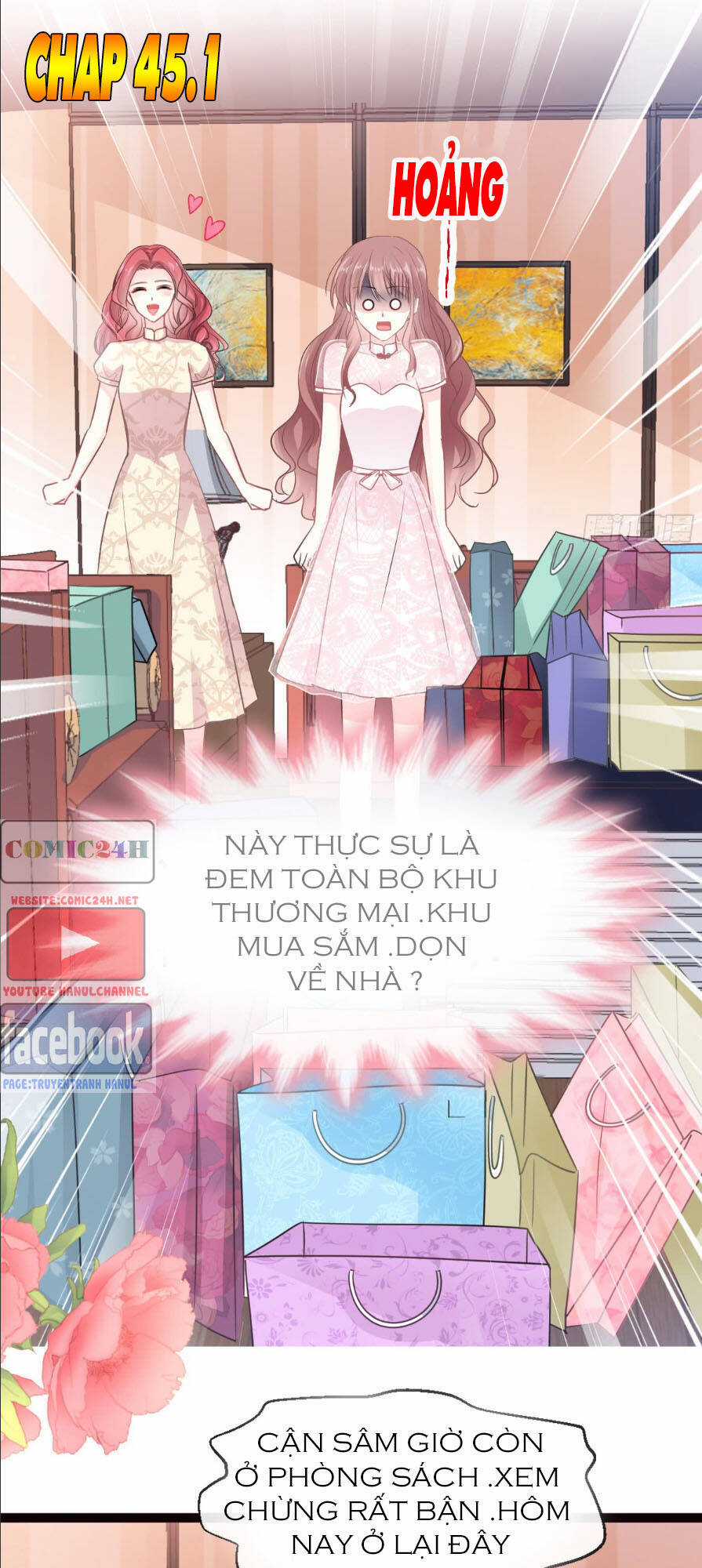 Bá Đạo Tổng Tài Nhẹ Nhàng Yêu Chapter 45.1 trang 1
