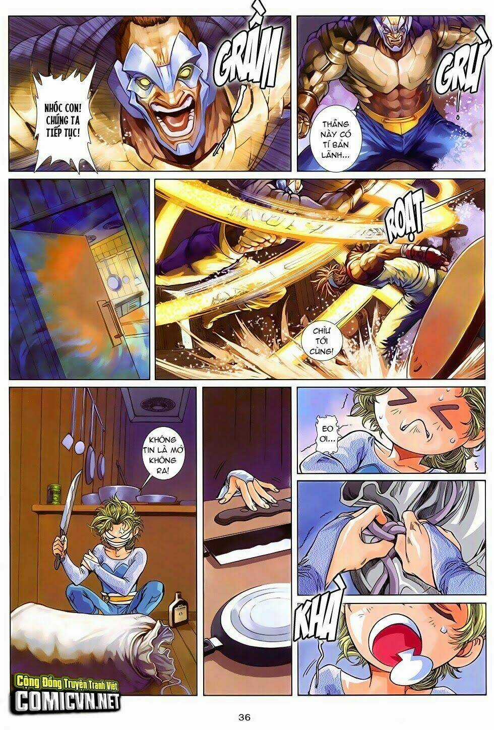 Ba Động Quyền Z Hadouken Zero Chapter 1 trang 33