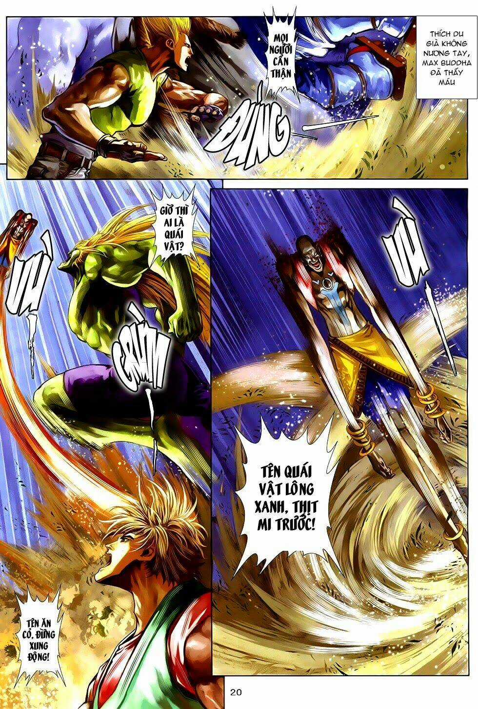 Ba Động Quyền Z Hadouken Zero Chapter 10 trang 18