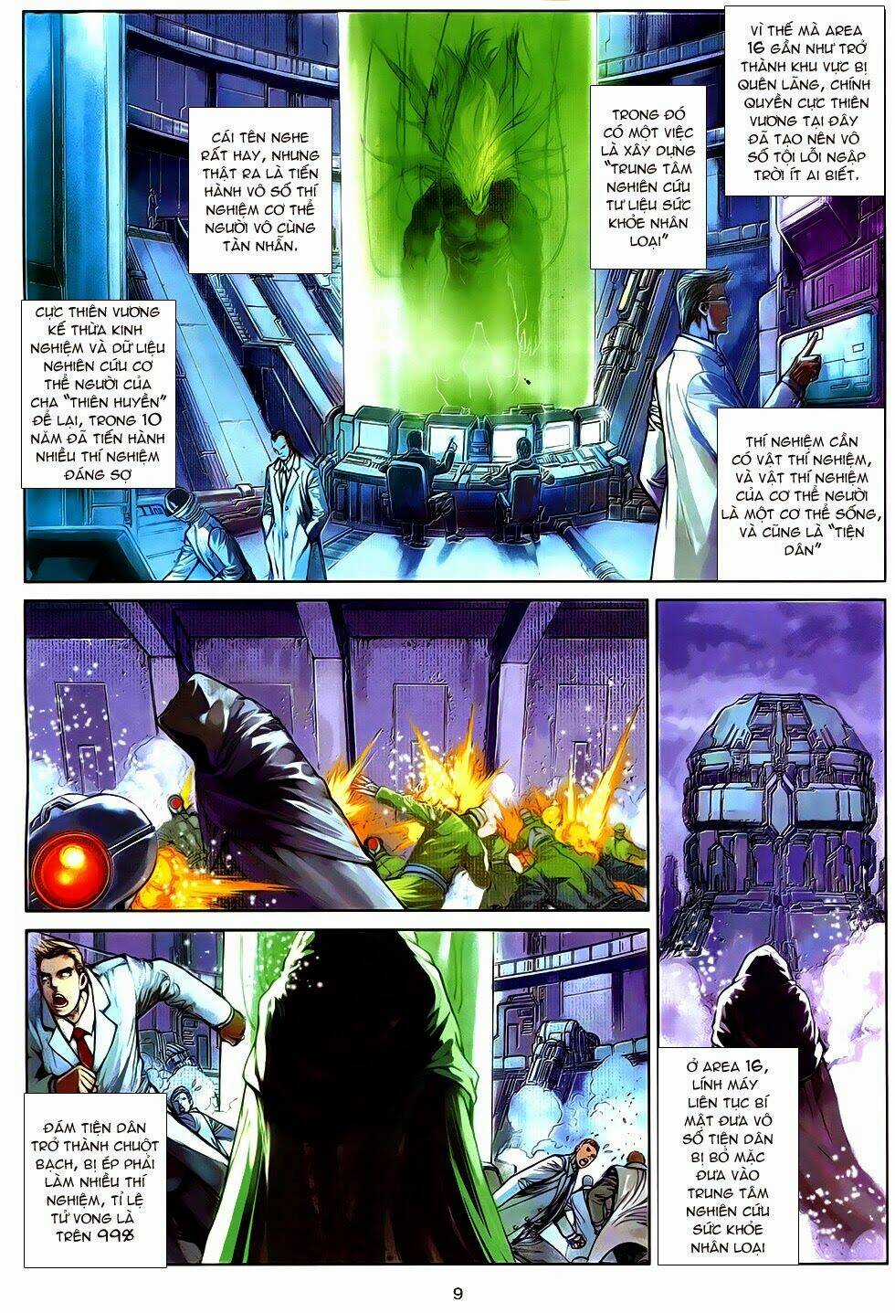 Ba Động Quyền Z Hadouken Zero Chapter 10 trang 8