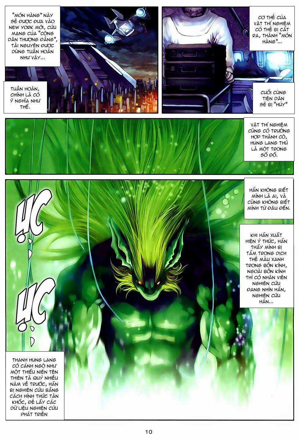 Ba Động Quyền Z Hadouken Zero Chapter 10 trang 9