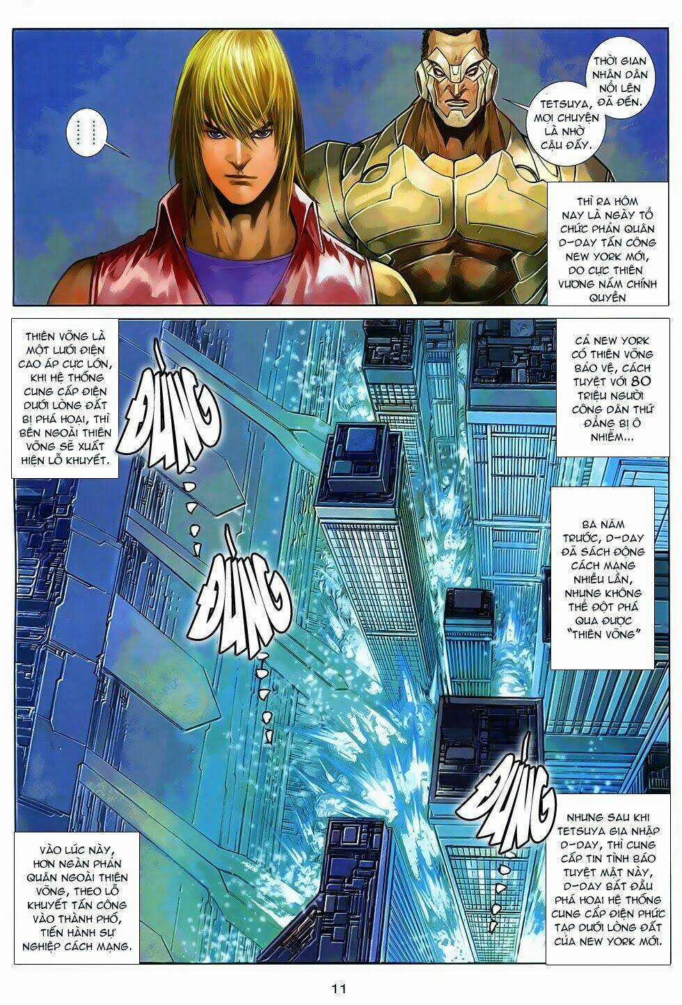 Ba Động Quyền Z Hadouken Zero Chapter 11 trang 10