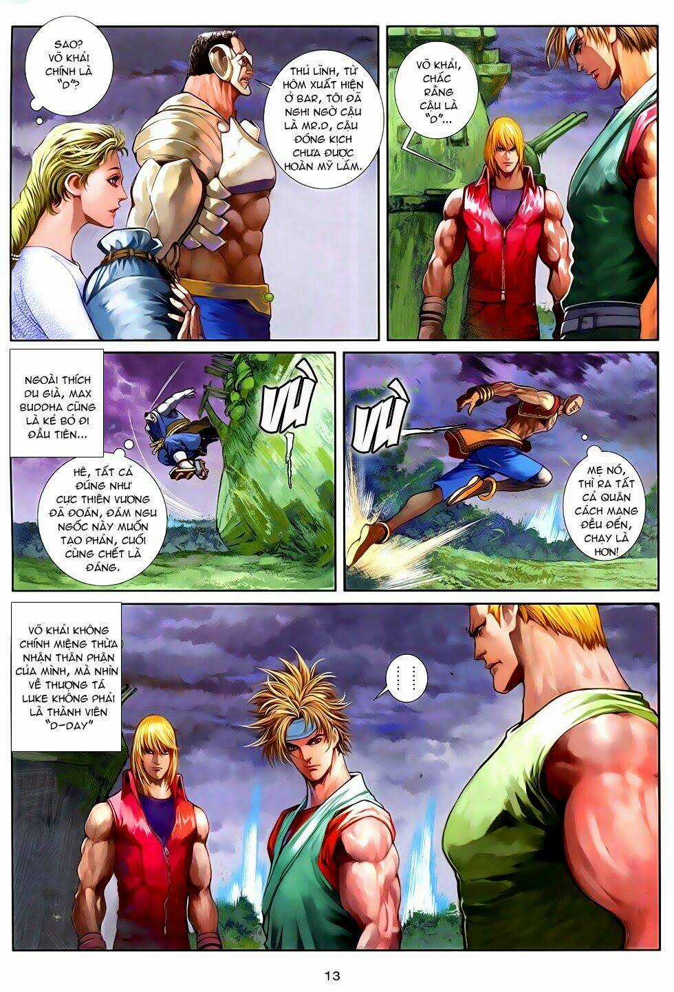 Ba Động Quyền Z Hadouken Zero Chapter 11 trang 12