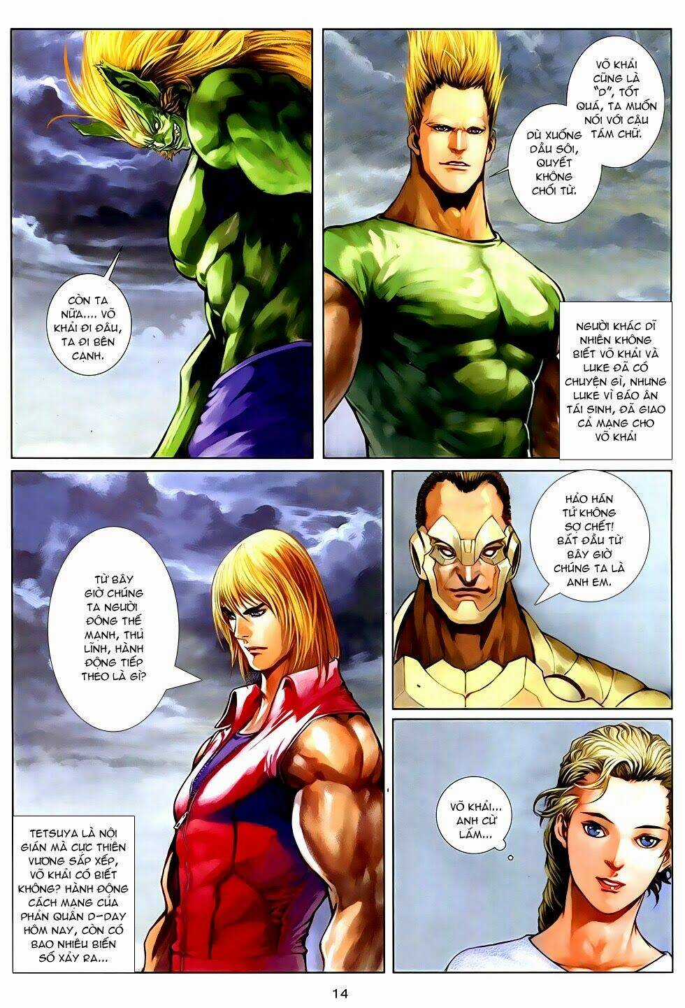 Ba Động Quyền Z Hadouken Zero Chapter 11 trang 13