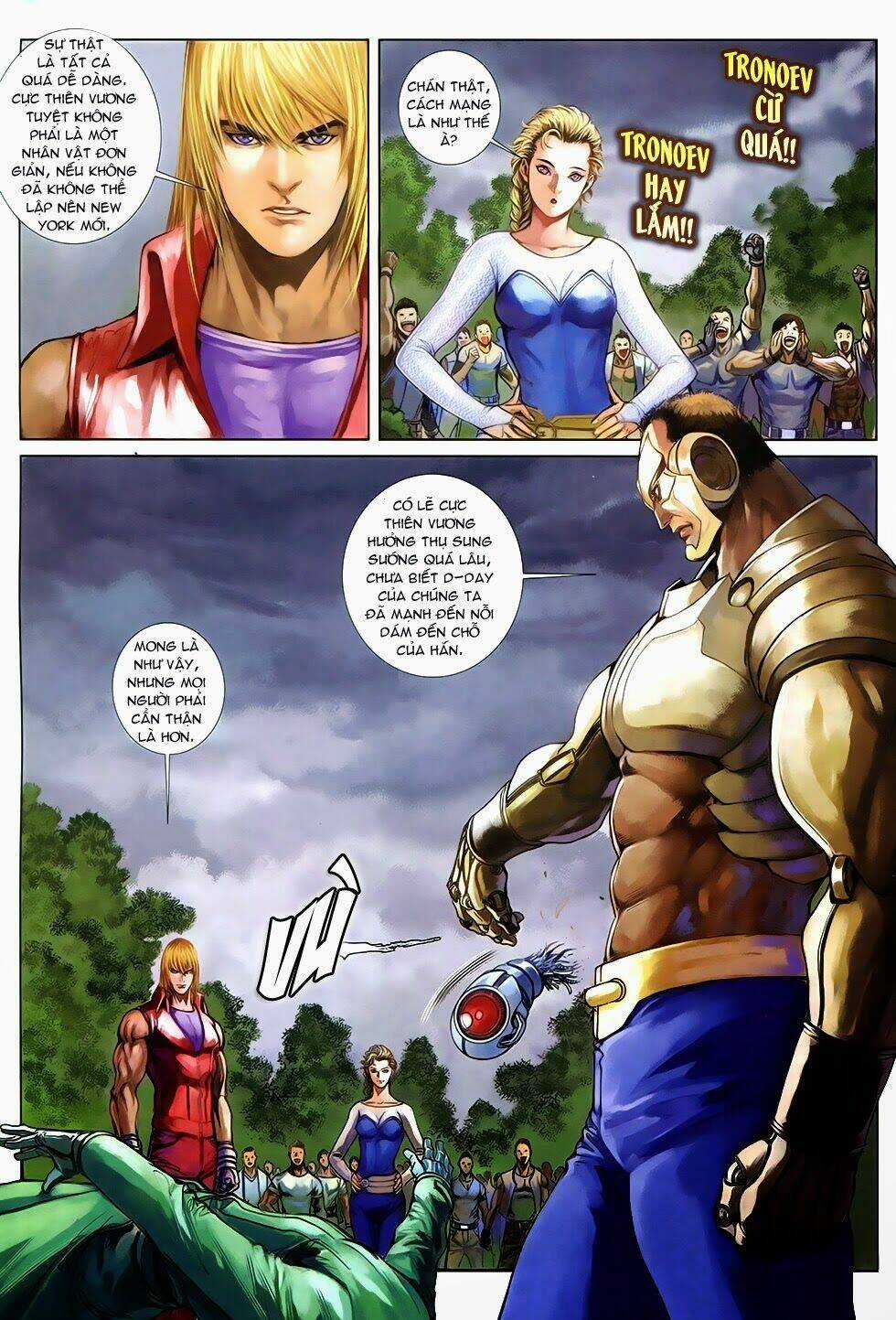 Ba Động Quyền Z Hadouken Zero Chapter 11 trang 16