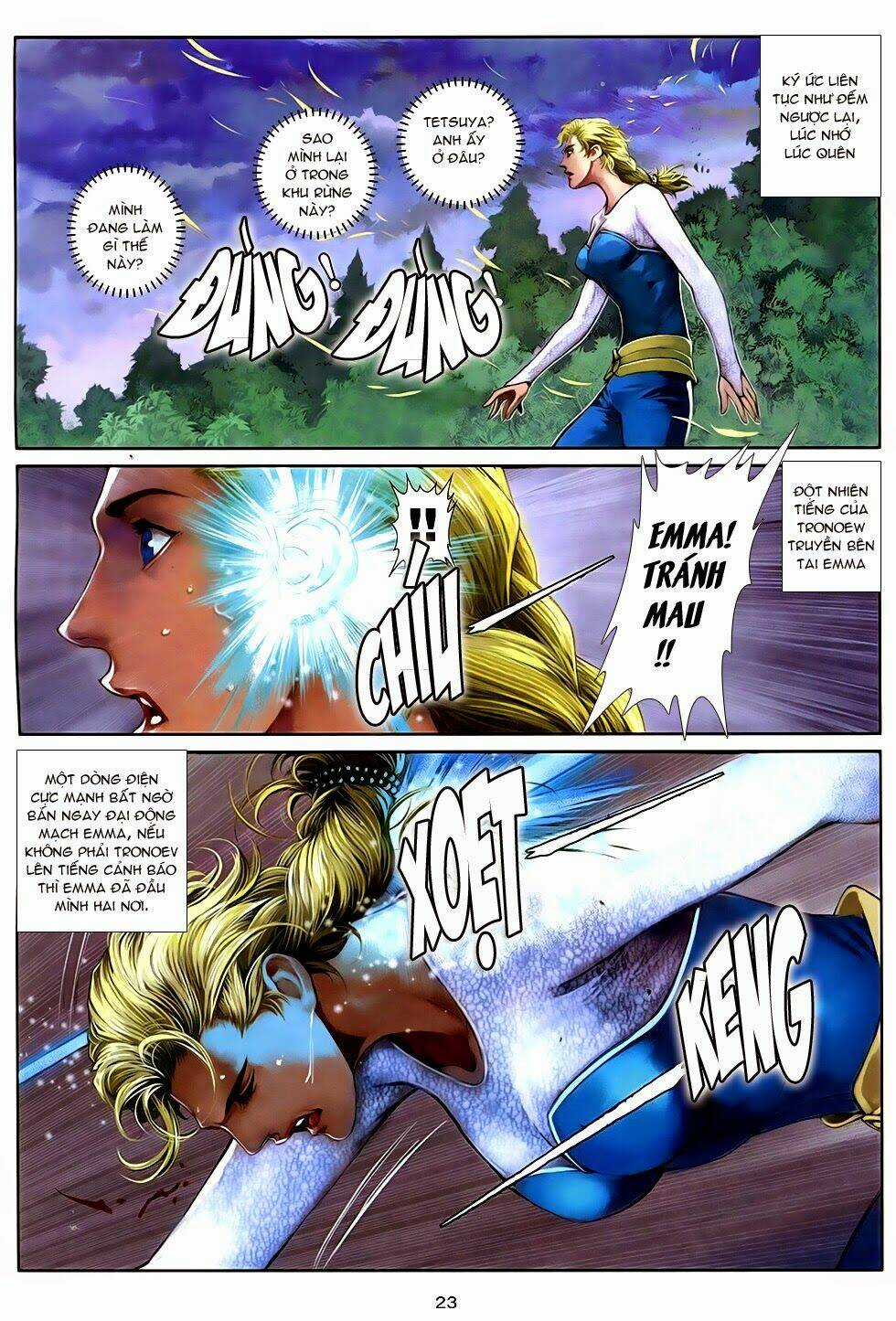 Ba Động Quyền Z Hadouken Zero Chapter 11 trang 22