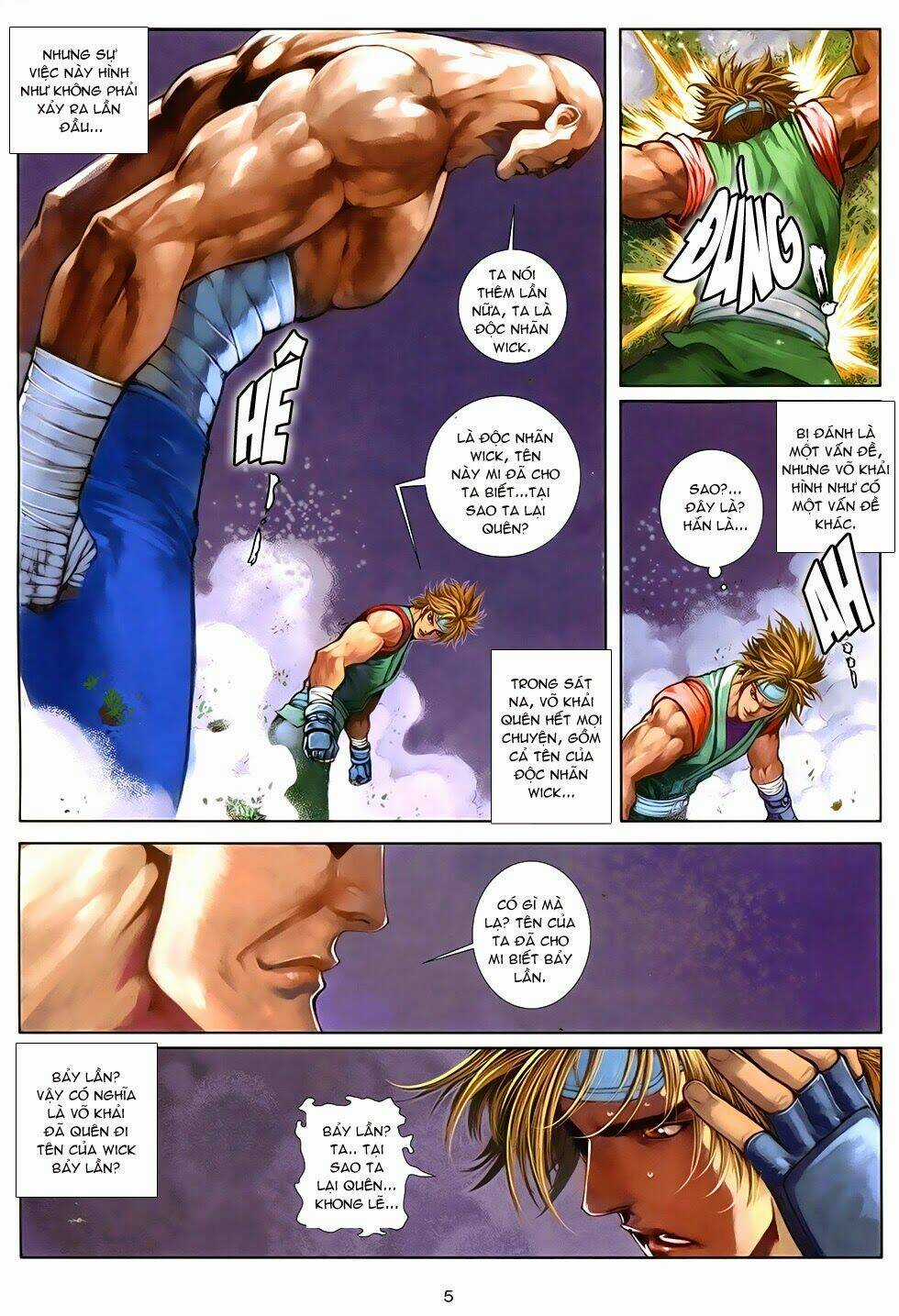 Ba Động Quyền Z Hadouken Zero Chapter 11 trang 4