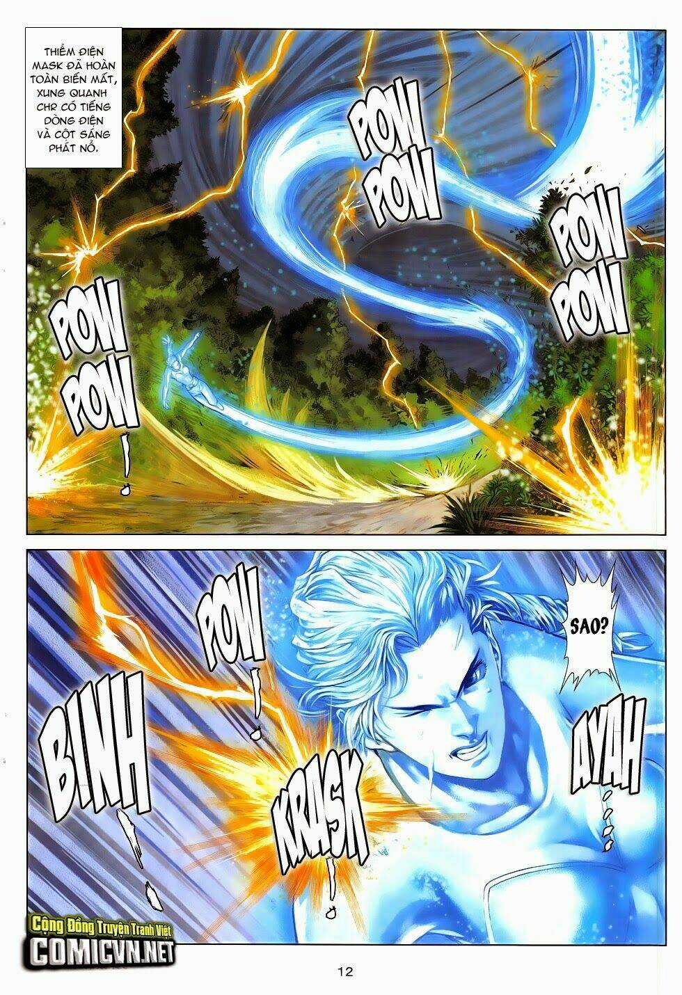 Ba Động Quyền Z Hadouken Zero Chapter 12 trang 11