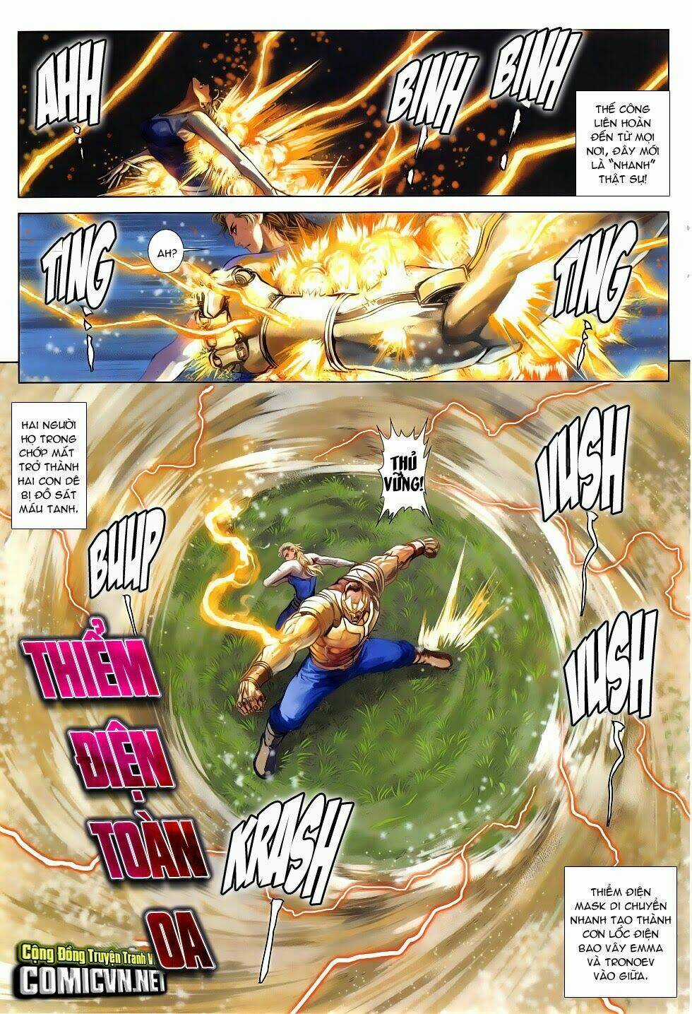 Ba Động Quyền Z Hadouken Zero Chapter 12 trang 12