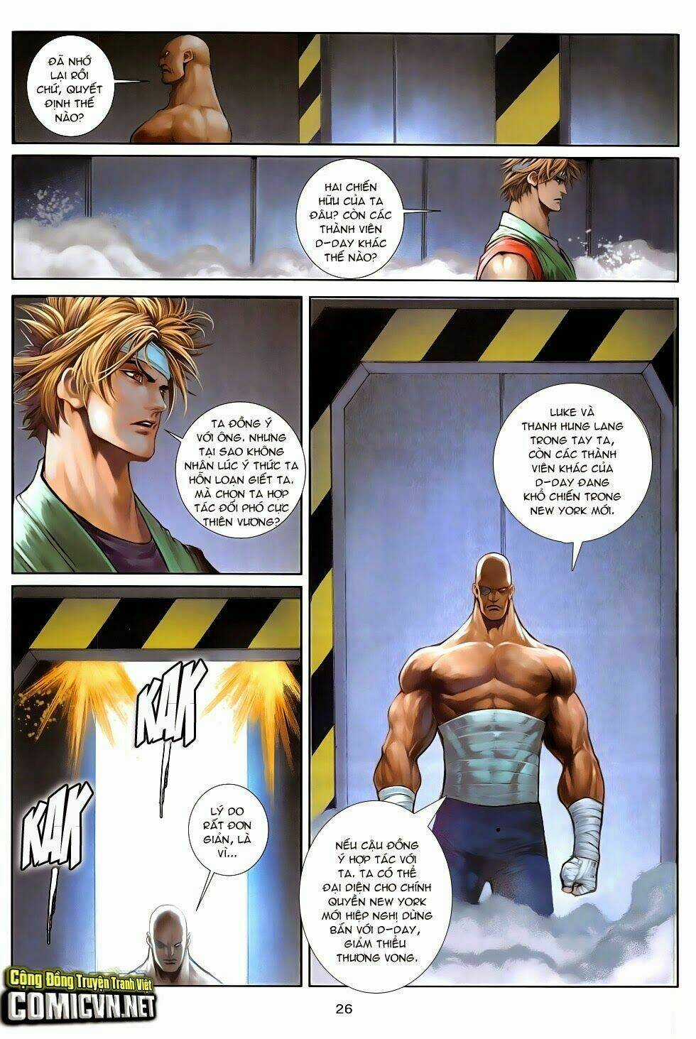 Ba Động Quyền Z Hadouken Zero Chapter 12 trang 25