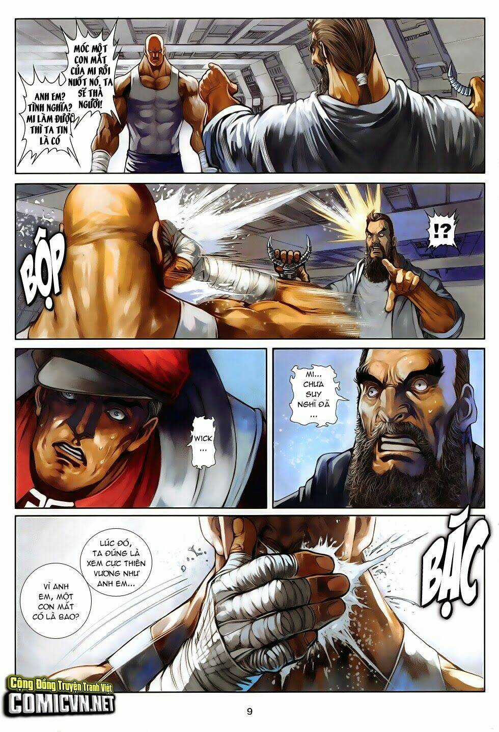 Ba Động Quyền Z Hadouken Zero Chapter 13 trang 8