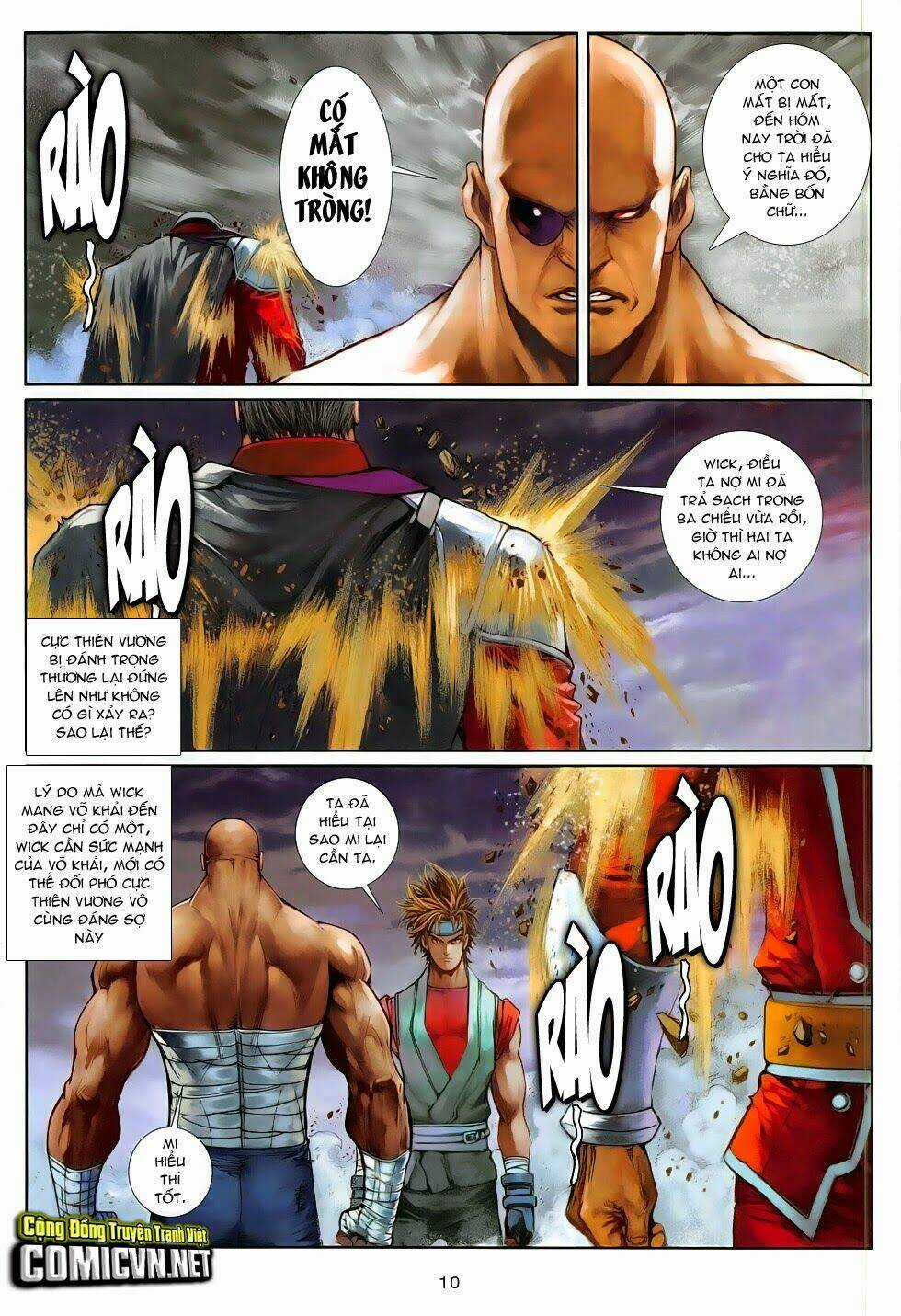 Ba Động Quyền Z Hadouken Zero Chapter 13 trang 9