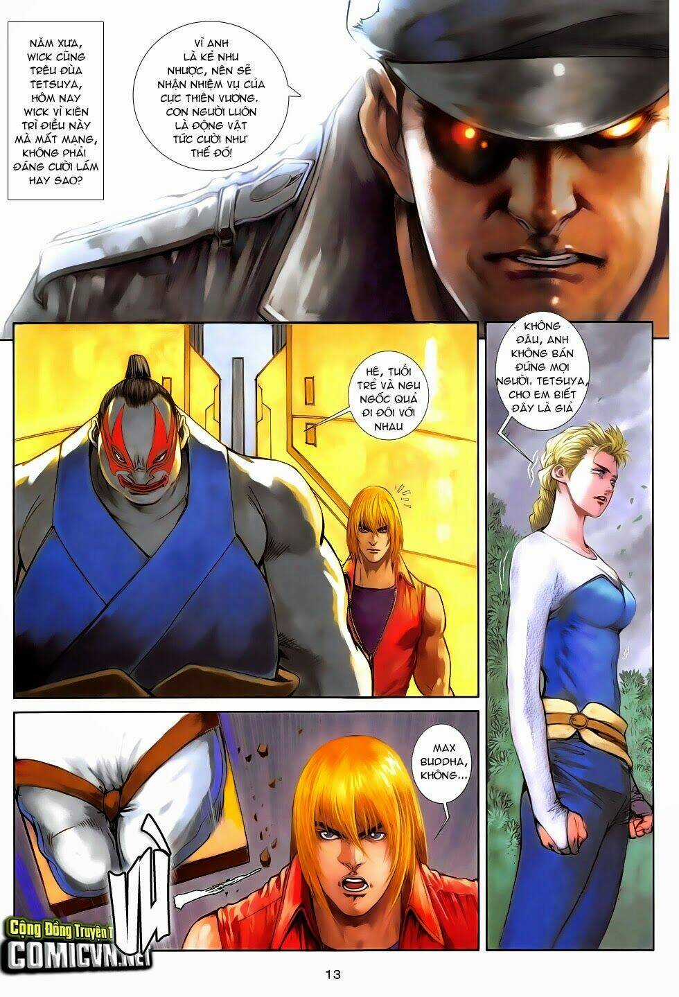 Ba Động Quyền Z Hadouken Zero Chapter 14 trang 12