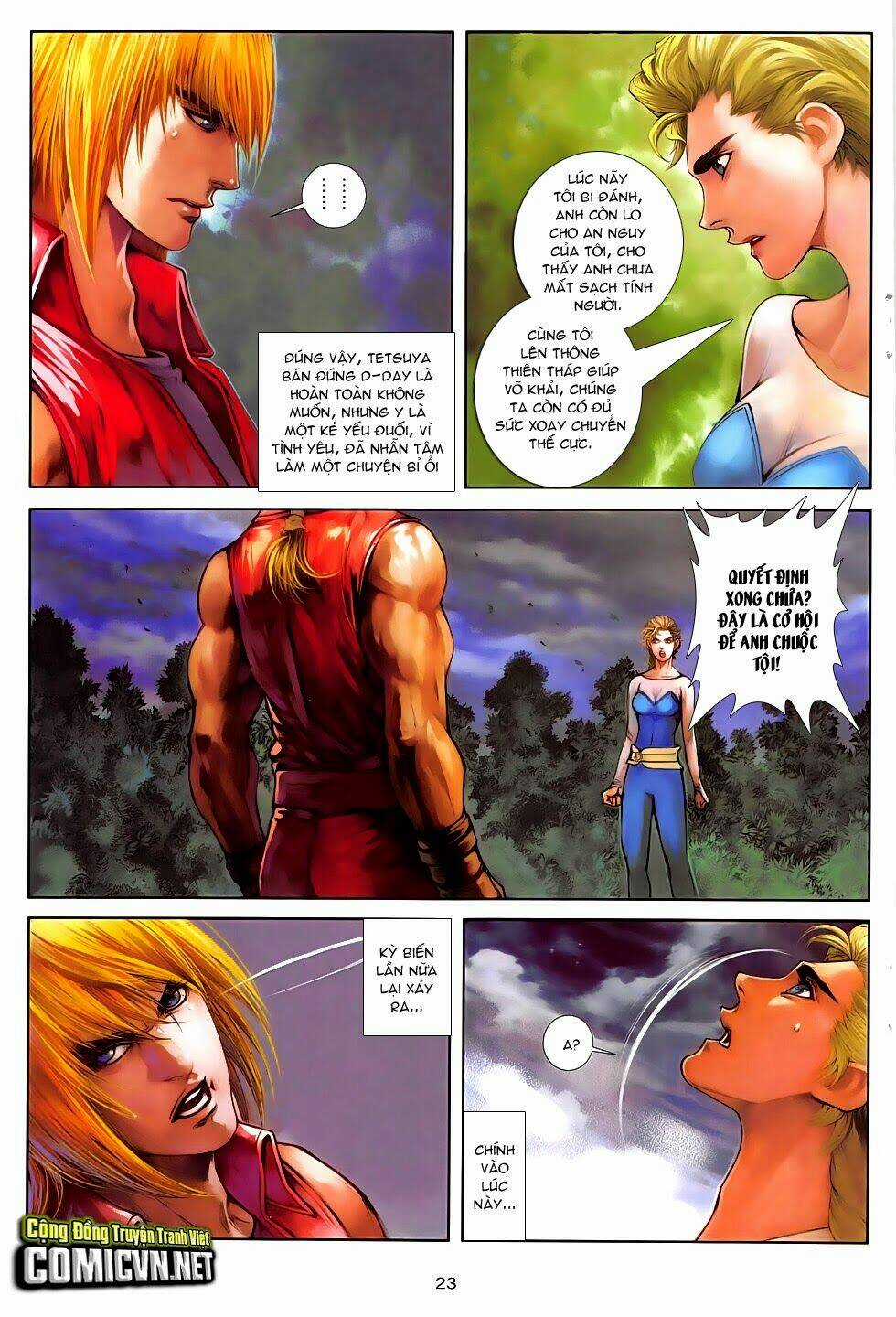 Ba Động Quyền Z Hadouken Zero Chapter 14 trang 22