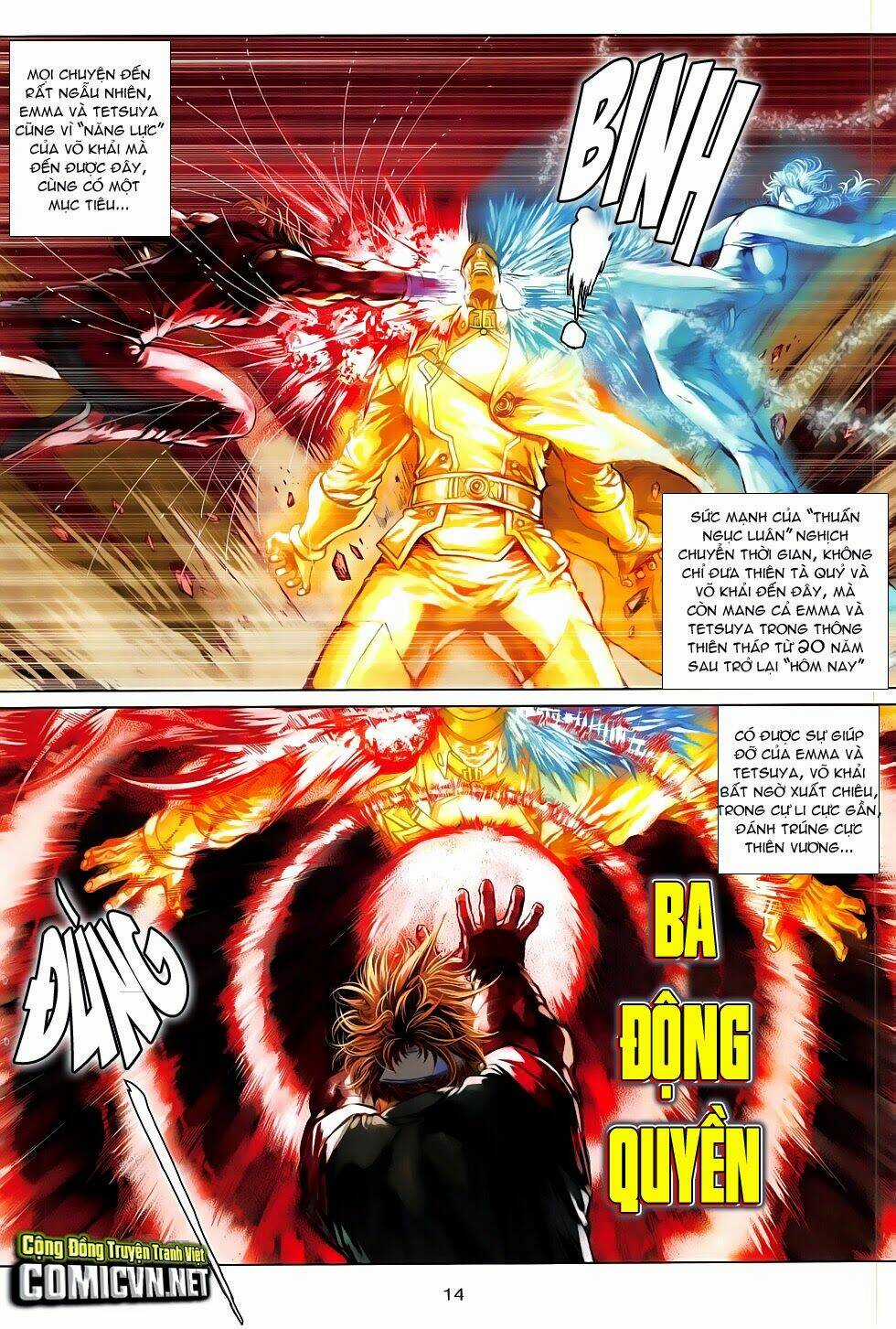 Ba Động Quyền Z Hadouken Zero Chapter 16 trang 13