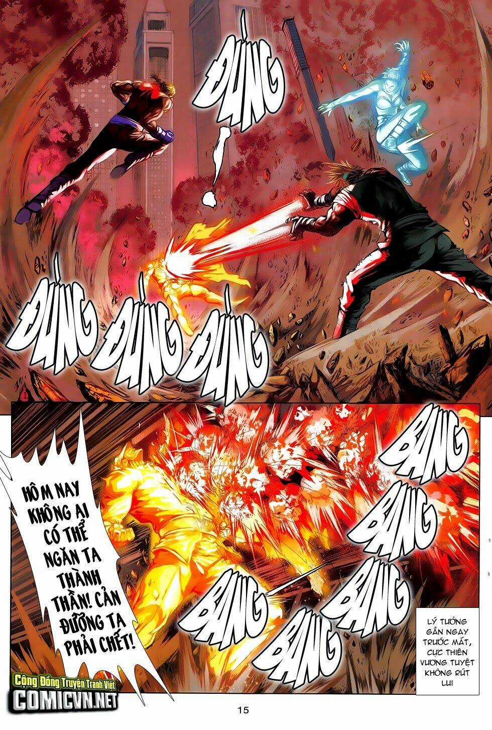 Ba Động Quyền Z Hadouken Zero Chapter 16 trang 14