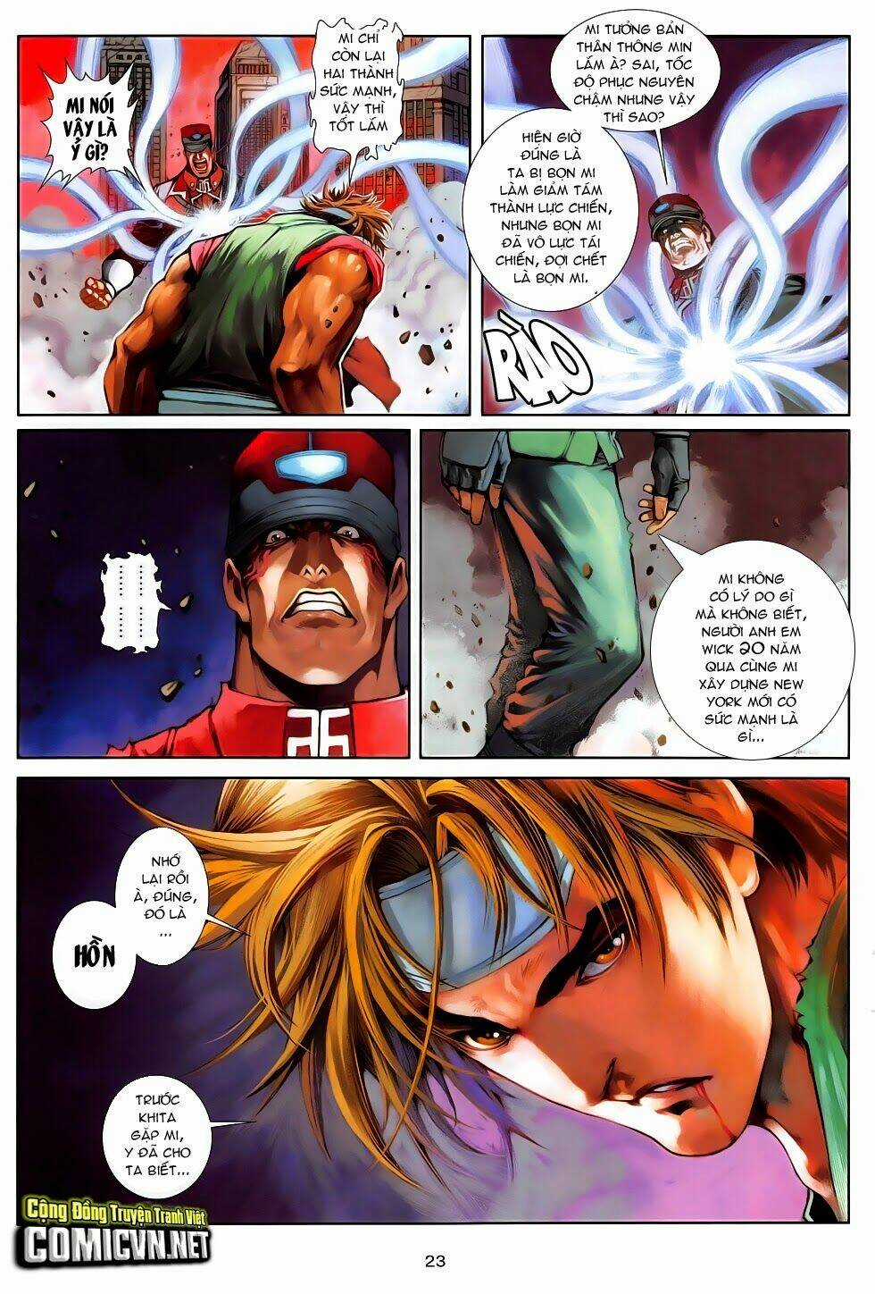 Ba Động Quyền Z Hadouken Zero Chapter 16 trang 22