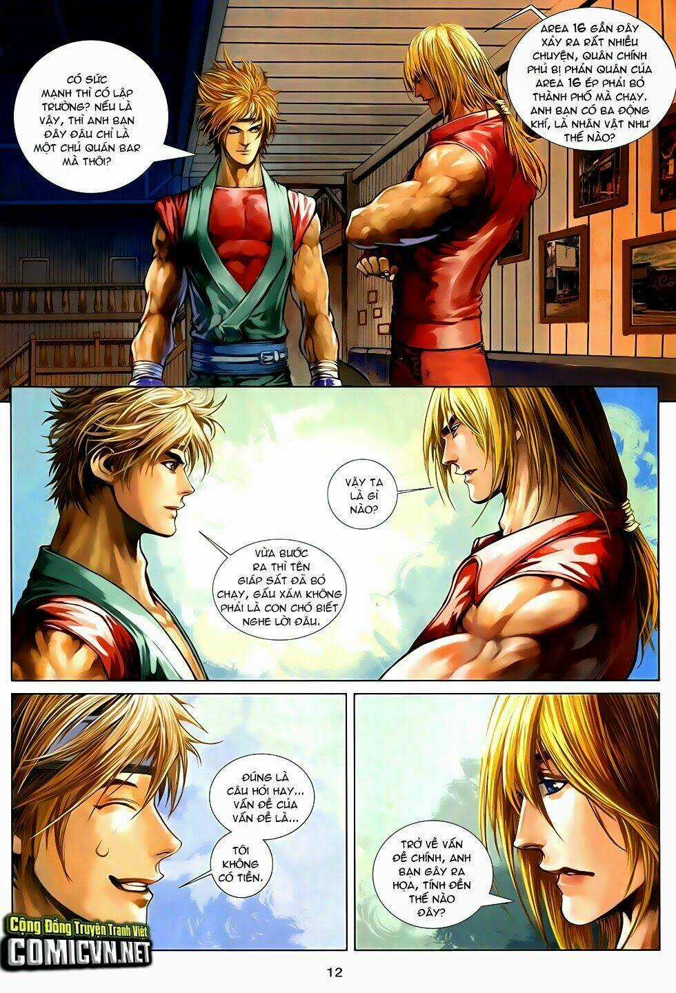 Ba Động Quyền Z Hadouken Zero Chapter 2 trang 10