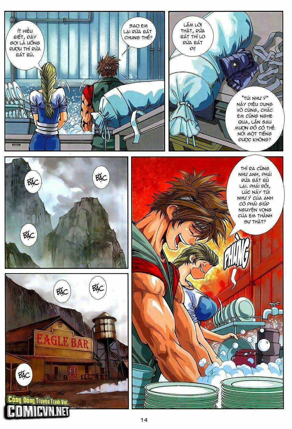 Ba Động Quyền Z Hadouken Zero Chapter 2 trang 12