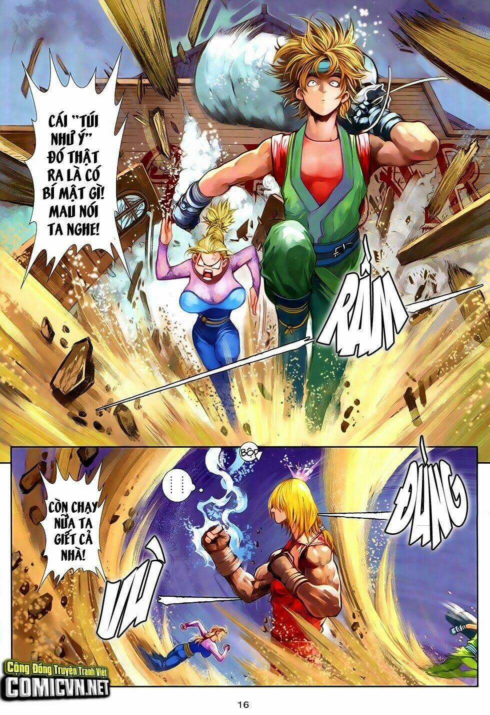 Ba Động Quyền Z Hadouken Zero Chapter 3 trang 15