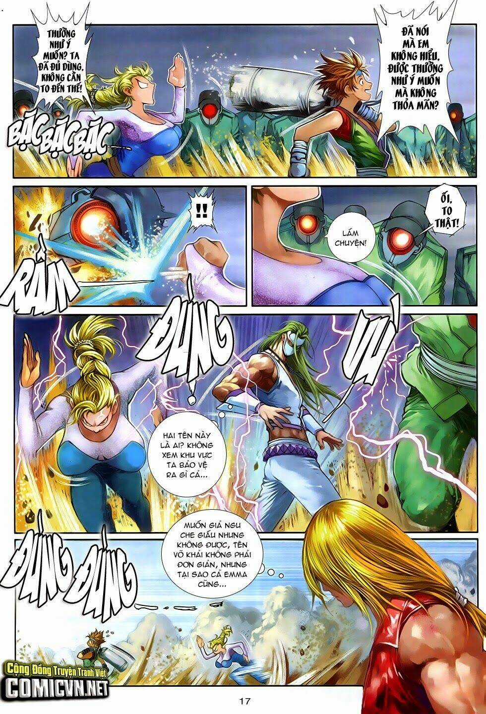 Ba Động Quyền Z Hadouken Zero Chapter 3 trang 16