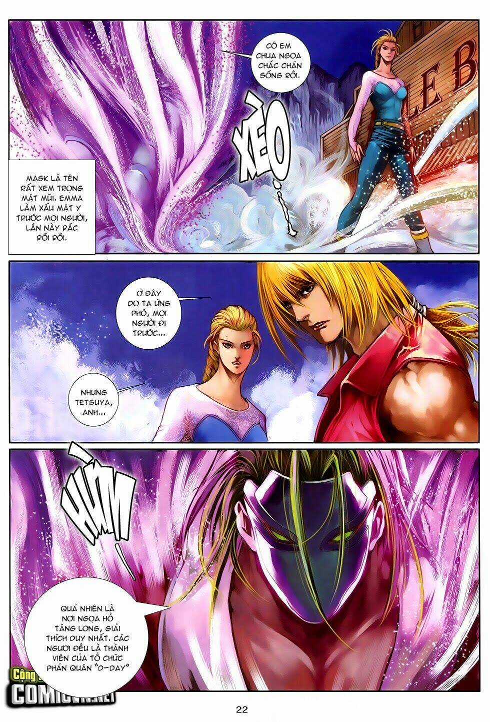 Ba Động Quyền Z Hadouken Zero Chapter 3 trang 21