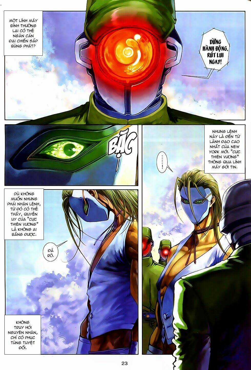 Ba Động Quyền Z Hadouken Zero Chapter 3 trang 22