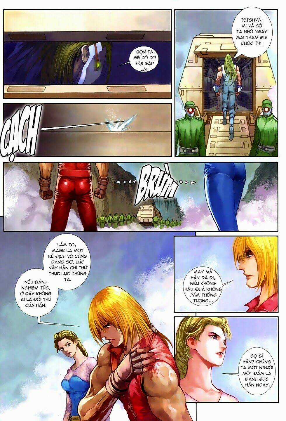 Ba Động Quyền Z Hadouken Zero Chapter 3 trang 23